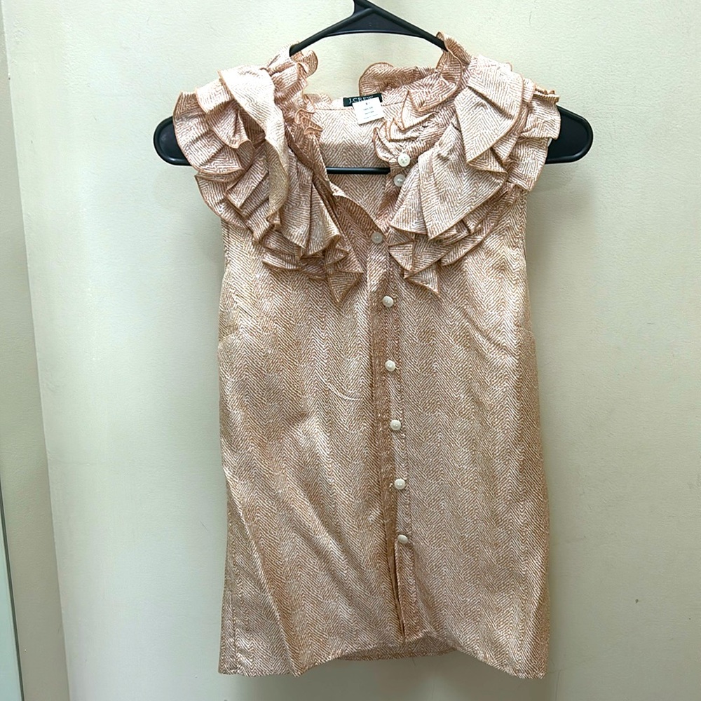 Size 6 silk top